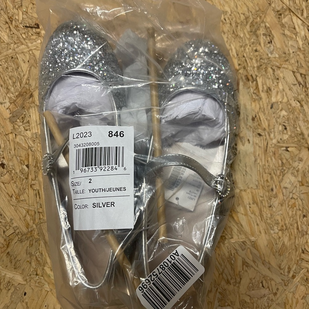 The Children's Place Silver Dress Shoes for Kids